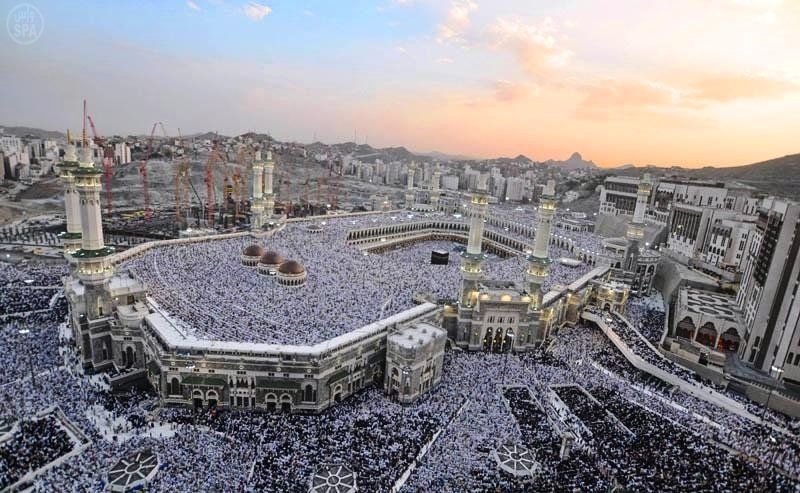 صور من الفضاء للمشاعر المقدسة والمواقع الاسلامية مكه والمدينة - روعة المشهد بالتاكيد حتصدمك 6082 8