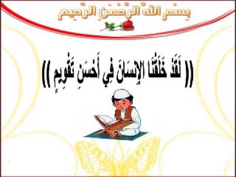 لقد خلقنا الانسان في احسن تقويم , فضل الله الانسان على سائر المخلوقات