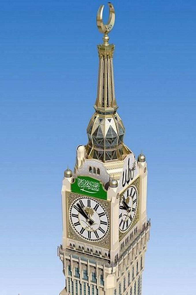 6164 1 اجمل صور ساعة مكة المكرمة اكبر ساعة في التاريخ - طالعوا جمال معالم السعودية فادي علي