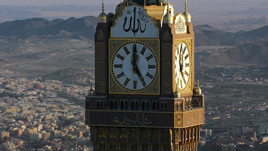6164 4 اجمل صور ساعة مكة المكرمة اكبر ساعة في التاريخ - طالعوا جمال معالم السعودية فادي علي