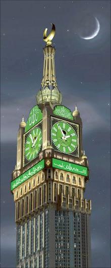 6164 5 اجمل صور ساعة مكة المكرمة اكبر ساعة في التاريخ - طالعوا جمال معالم السعودية فادي علي